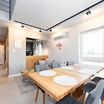 Highest Penthouse In Lodz- Ii Floors With View &free Parking