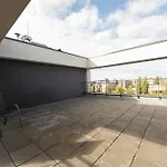 Highest Penthouse In Lodz- Ii Floors With View &free Parking Apartment