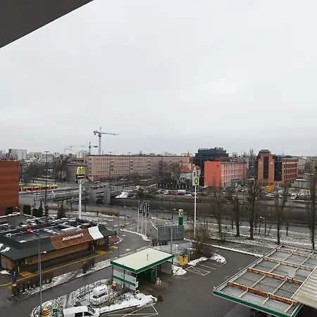 Highest Penthouse In Lodz- Ii Floors With View &free Parking Lägenhet Łódź