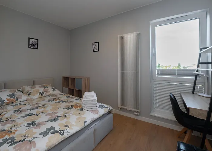 Appartement Highest Penthouse In Lodz- Ii Floors With View &free Parking Łódź