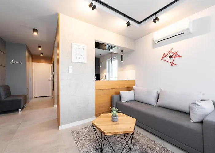 Appartement Highest Penthouse In Lodz- Ii Floors With View &free Parking *