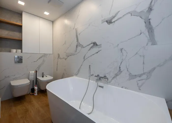 Lägenhet Highest Penthouse In Lodz- Ii Floors With View &free Parking *